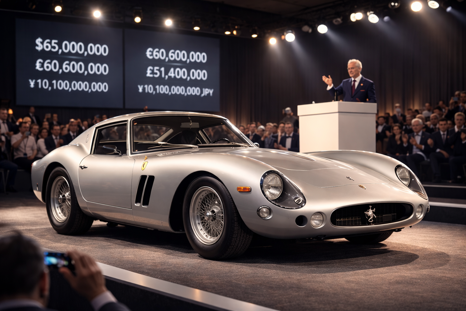 Exclusive and iconic collector cars at auction